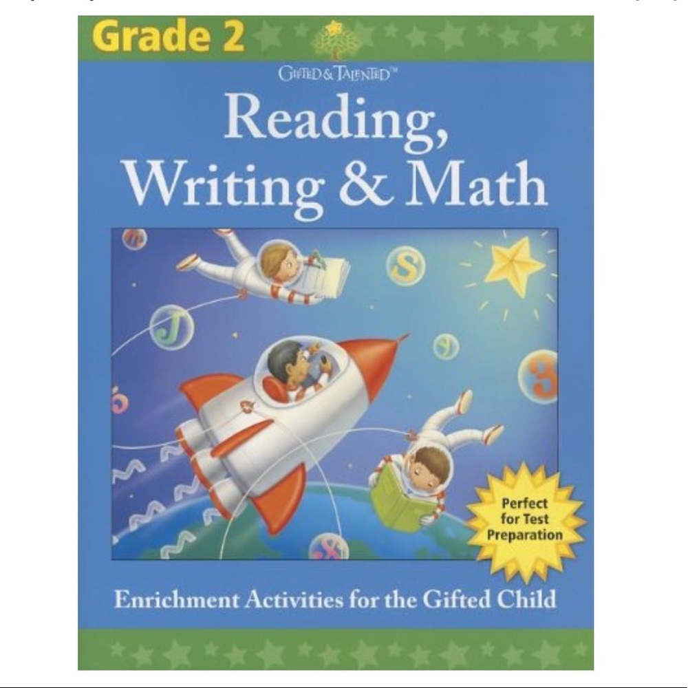 Gifted & Talented: Grade 2 Reading,Writing & Math (Flash Kids Gifted & Talented)